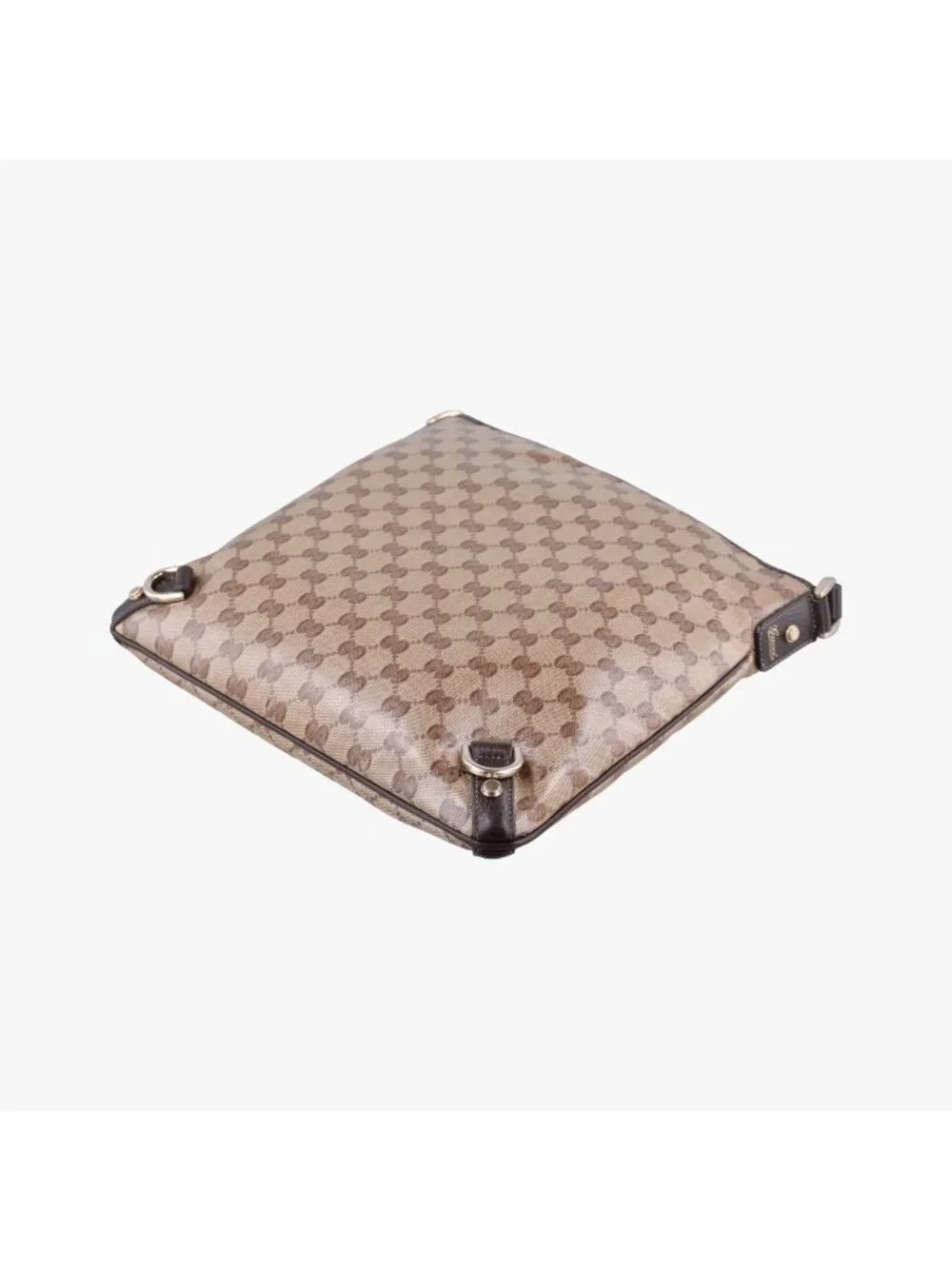 Gucci Abbey Brown Canvas Tote